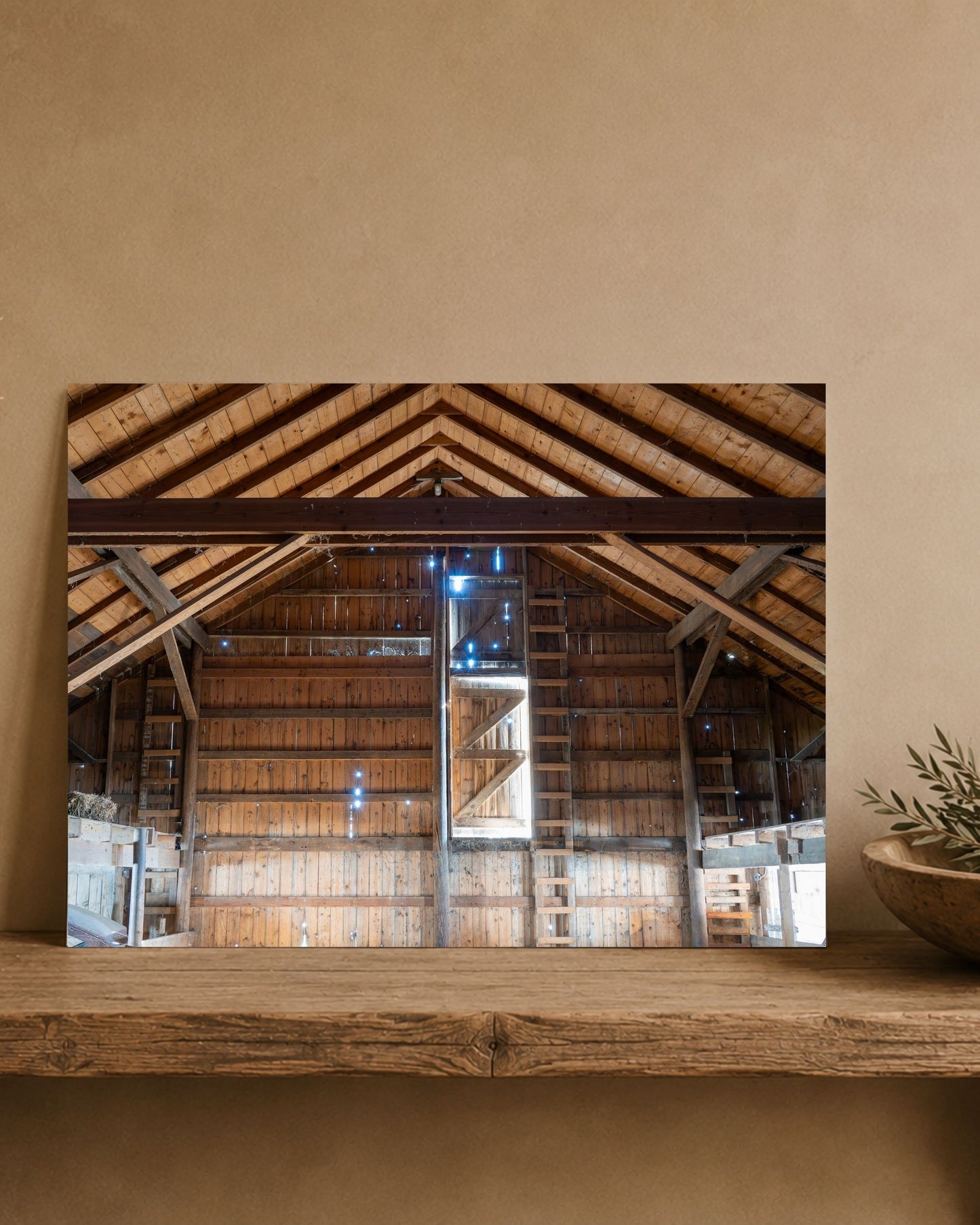 Inside the Old Hay Barn | Fine Art Print