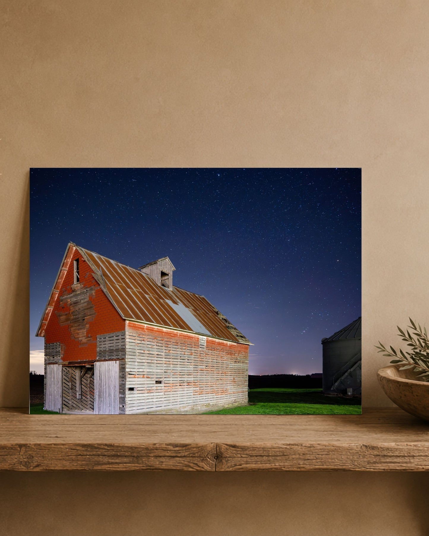Under the Stars at the Old Corn Crib | Fine Art Print