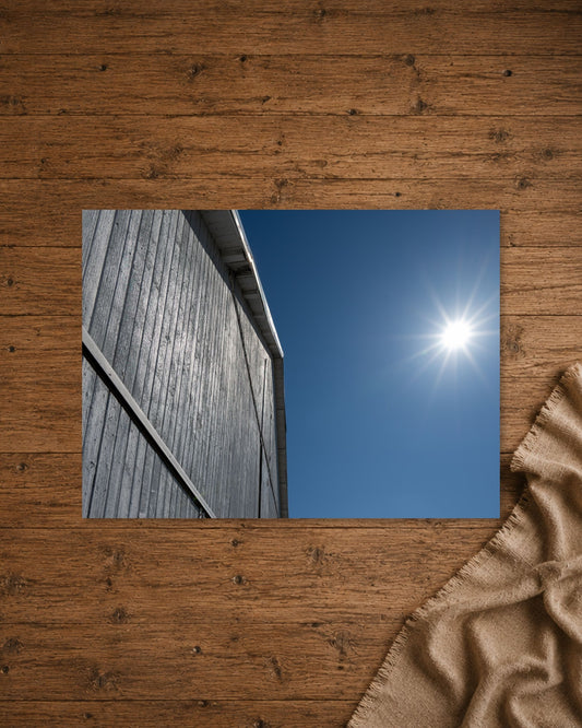 Where the Barn Meets Blue | Fine Art Print