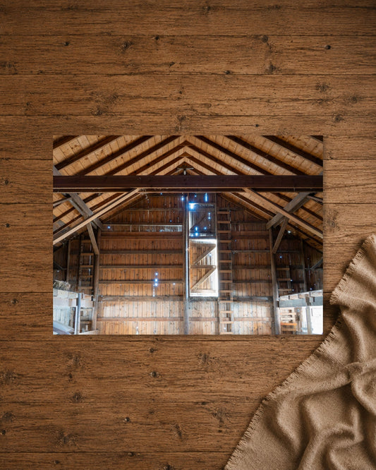 Inside the Old Hay Barn | Fine Art Print