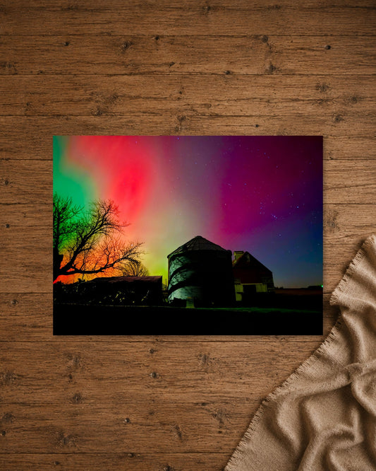 When the Home Place Glowed | Fine Art Print