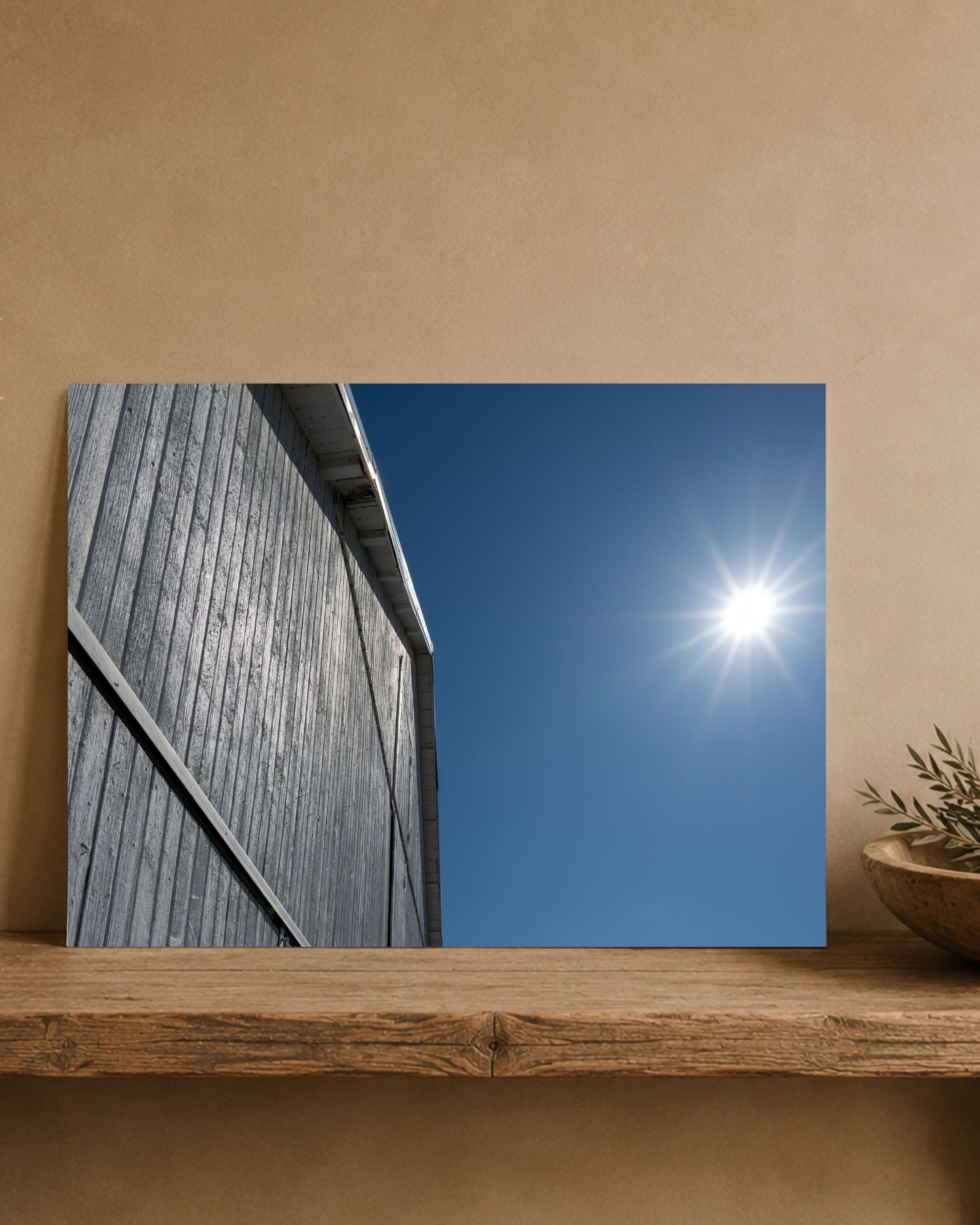 Where the Barn Meets Blue | Fine Art Print