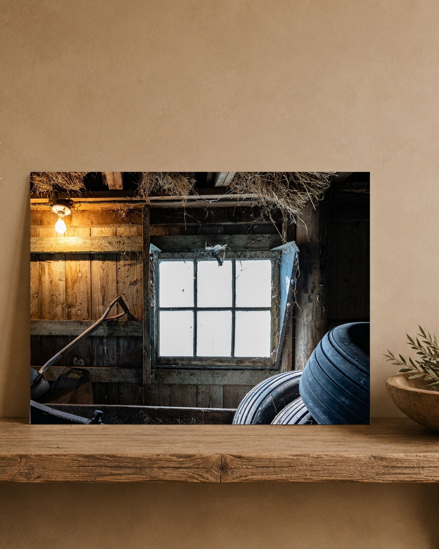 Light Through the Old Barn Window | Fine Art Print