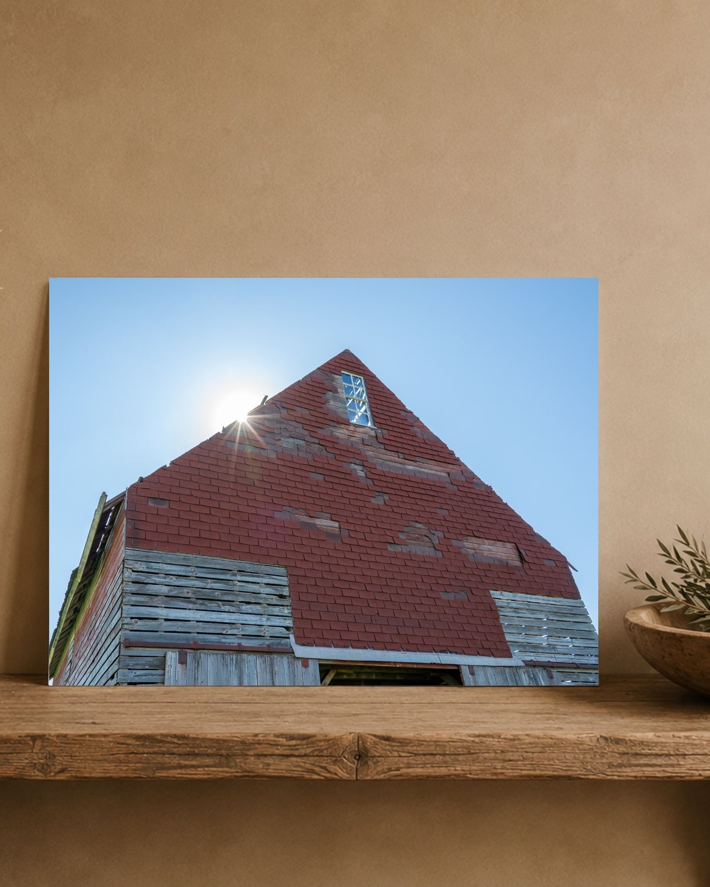 Sunlight on the Old Corn Crib | Fine Art Print