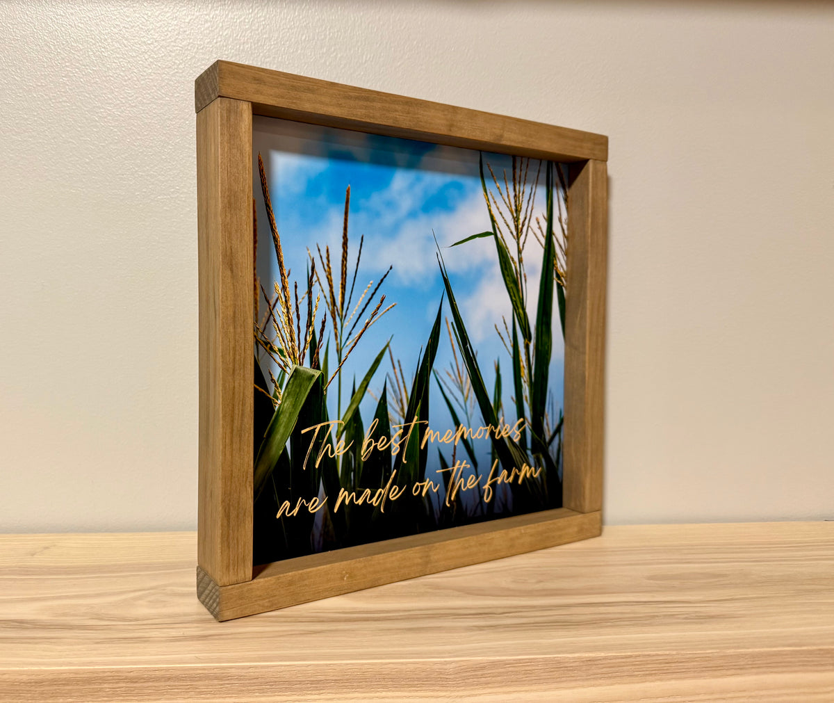 Best Memories Are Made on the Farm | Handmade Wood Art