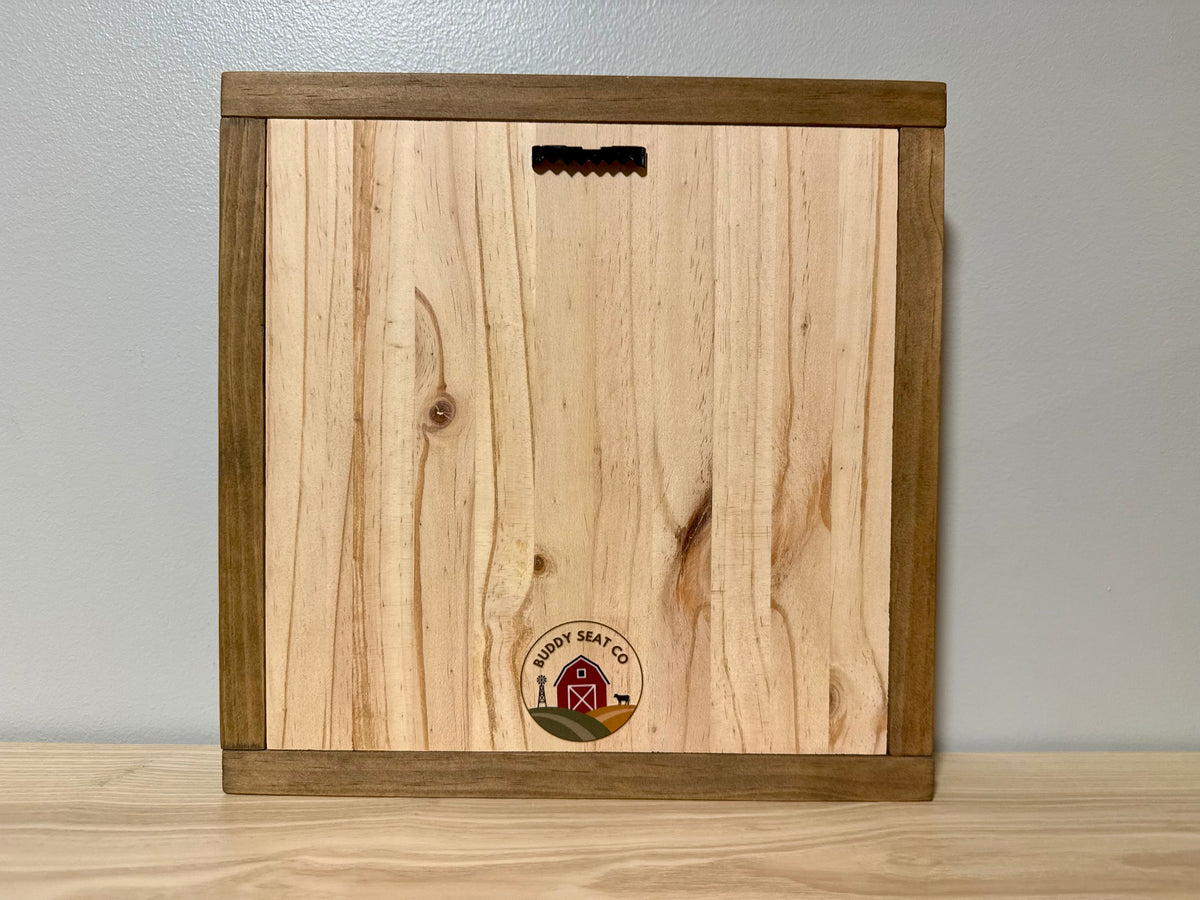 Buddy Seat Definition | Handcrafted Solid Wood Farm Art